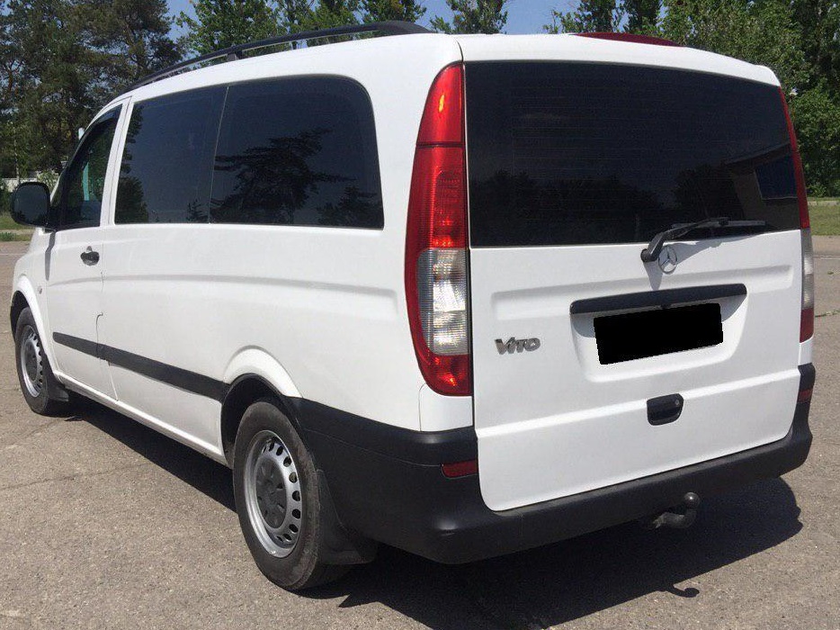 Mercedes Vito. Харьков, Лисичанск, Северодонецк, Рубежное, Кременная. 