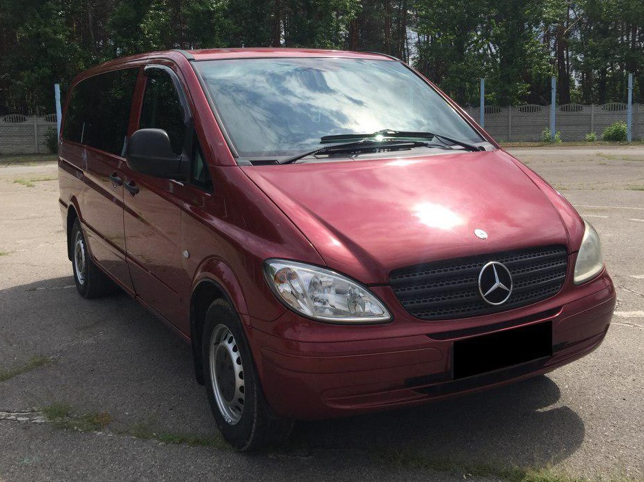 Mercedes Vito. Харьков, Лисичанск, Северодонецк, Рубежное, Кременная.